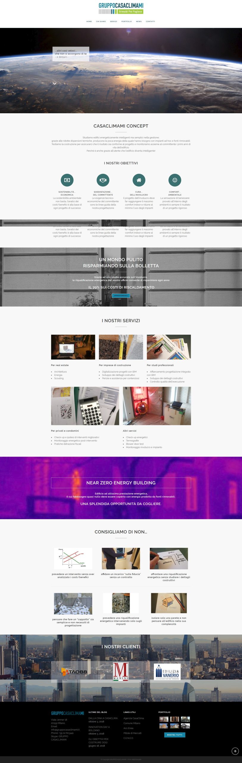 Gruppo CasaClimaMi — screenshot fullpage