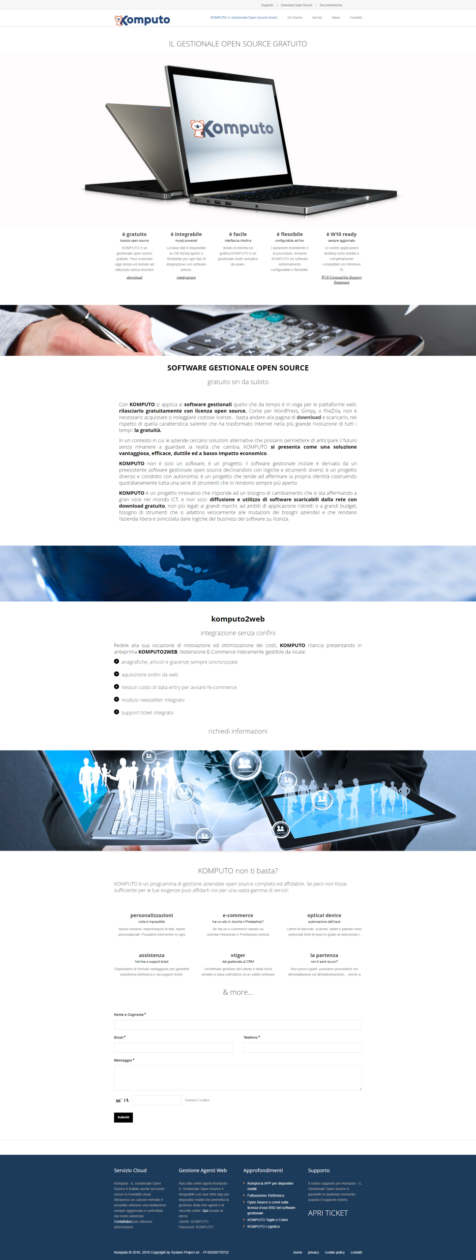 Komputo — screenshot fullpage
