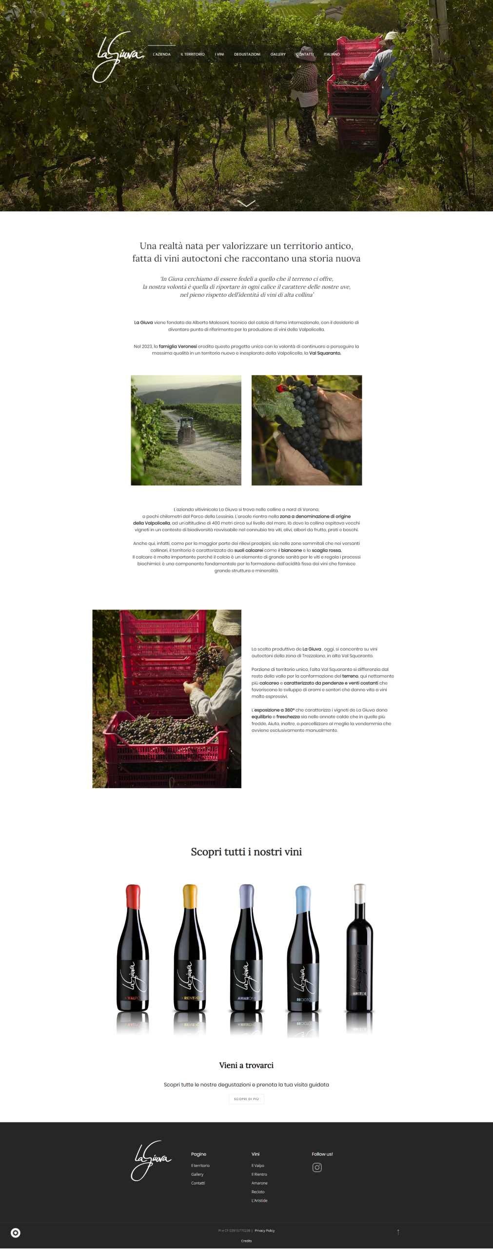 La Giuva — screenshot fullpage