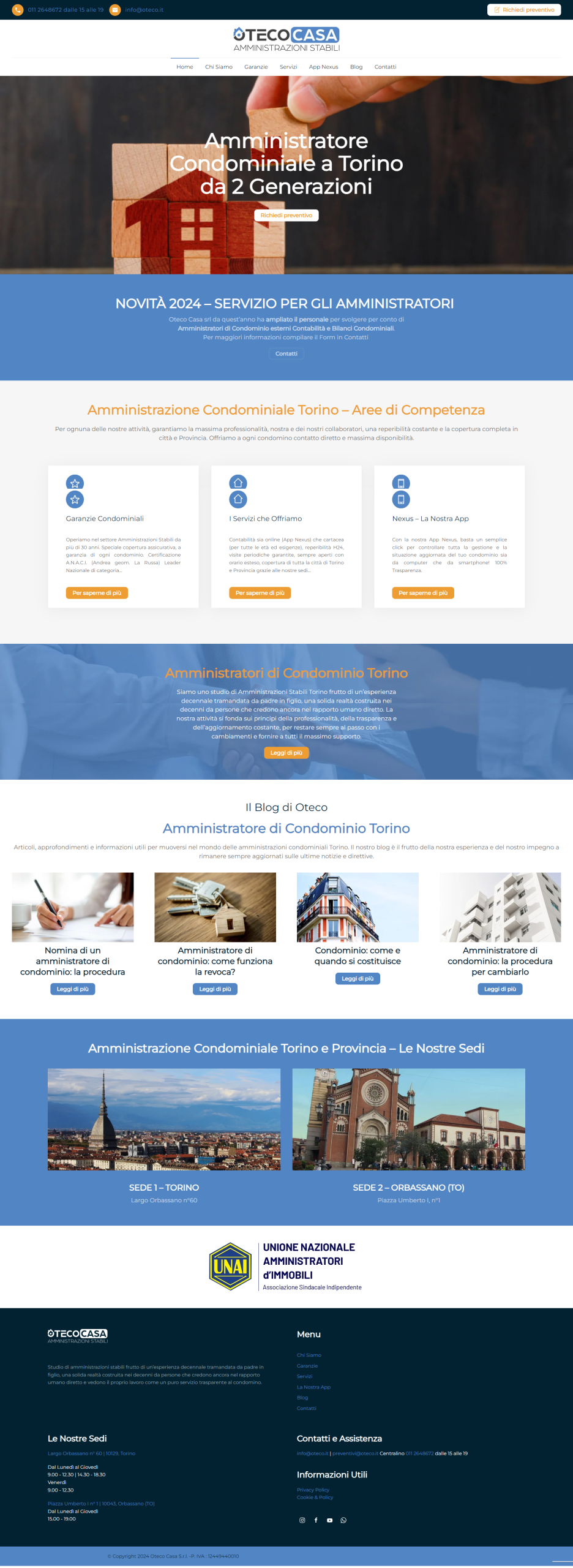 Oteco โ screenshot fullpage